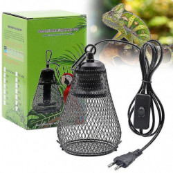 Reptile Heat Lamp Bulb Infrared Ceramic Heat Emitter Pet Coop Heater Kit Heater Guard For Chicken Lizard Turtle [...]