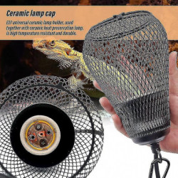Reptile Heat Lamp Bulb Infrared Ceramic Heat Emitter Pet Coop Heater Kit Heater Guard For Chicken Lizard Turtle [...]