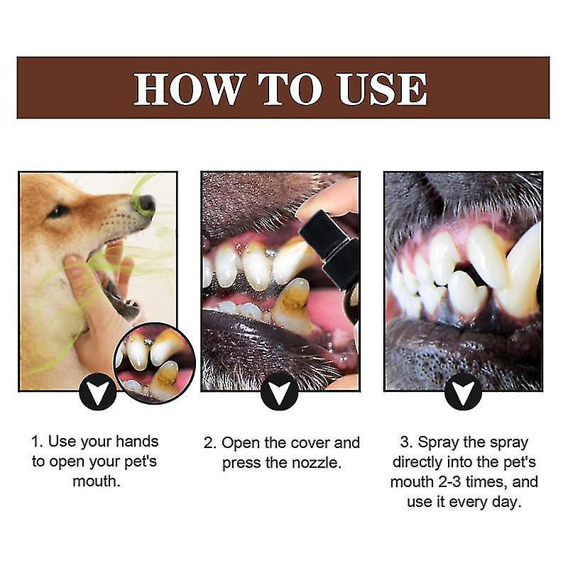 Pet Tooth Cleaning Spray Oral Cleanse Dogs Cats Teeth Clean Deodorant Stain Removal Halitosis Cleaning Tool For [...]