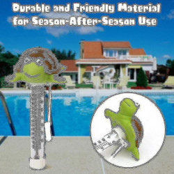 Grand thermomètre de piscine flottante thermomètres de température de l’eau avec ficelle pour Hk extérieur