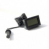 2pcs Integrated Digital Tuner Thermometer Hygrometer With External Probe For Poultry Reptile Aquarium Incubator Hk