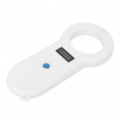 Pet microchip rfid reader rechargeable 134.2khz animal handheld portable scanner oled usb