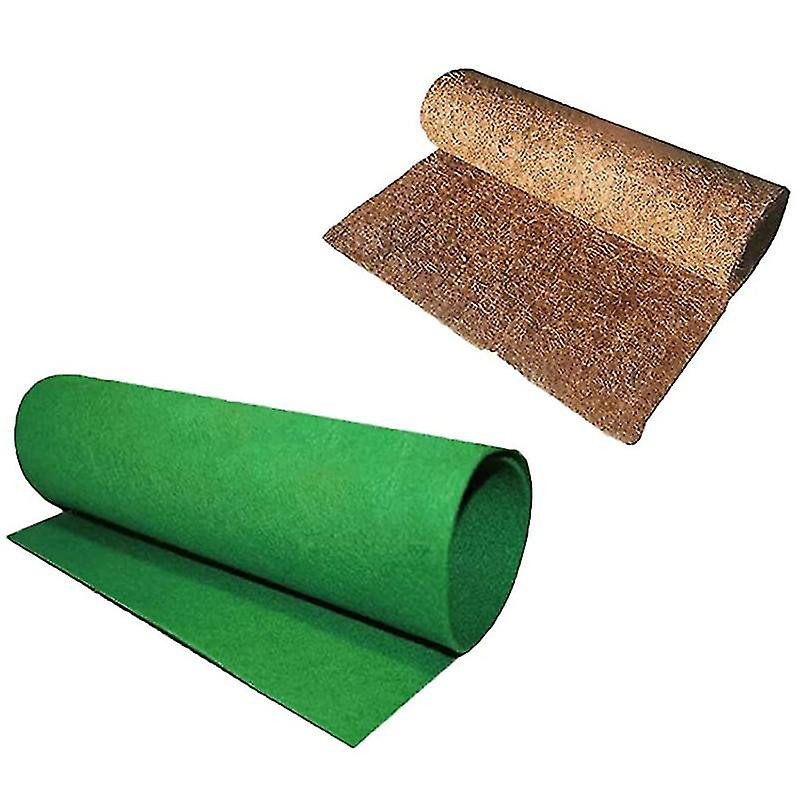 Reptile Carpet Bedding Set For Terrarium Lining Reptile Lizard Snake Cko