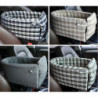 Portable Dog Vehicle Armrest Box Carrier