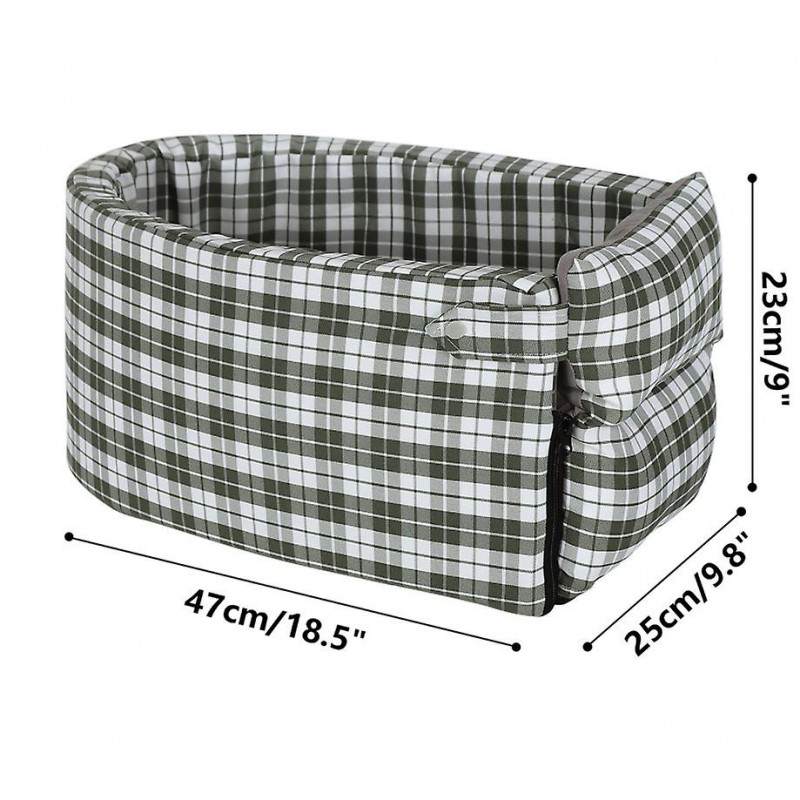 Portable Dog Vehicle Armrest Box Carrier