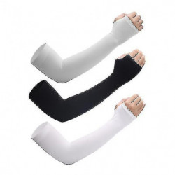 Summer Ice Sunscreen Sleeves Arm Sleeves Thin Silk Sleeves Uv Protection Driving Gloves
