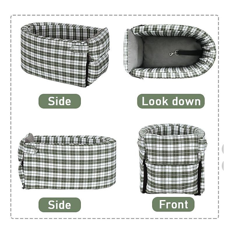 Portable Dog Vehicle Armrest Box Carrier