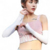 Summer Ice Sunscreen Sleeves Arm Sleeves Thin Silk Sleeves Uv Protection Driving Gloves