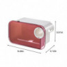 Tissue Box Wall-mounted Tissue Box Garbage Bag Dispenser Storage Rack Bathroom Storage Box