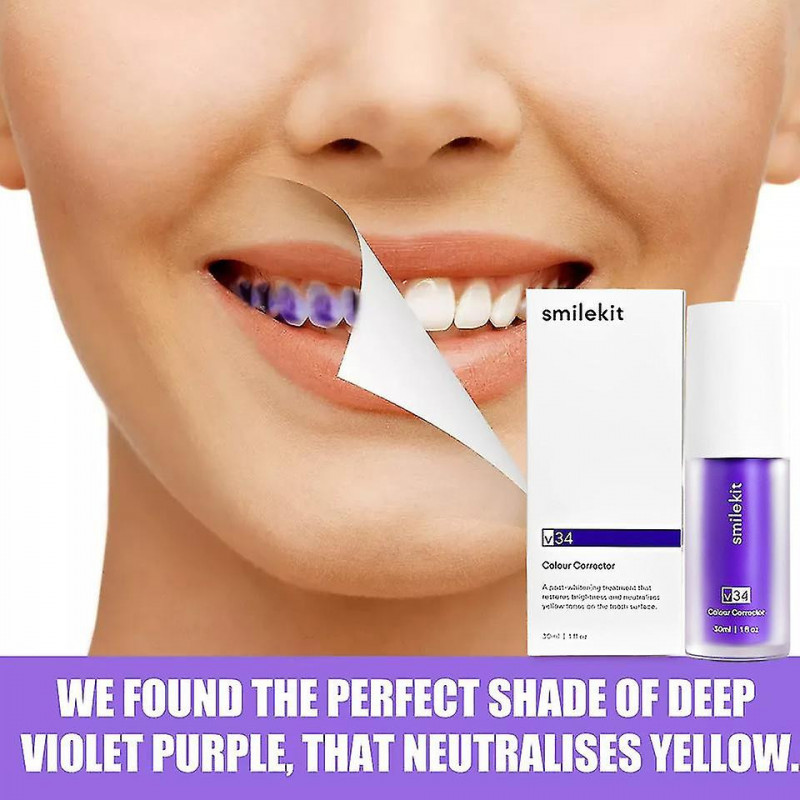 V34 Purple Toothpaste 30ml