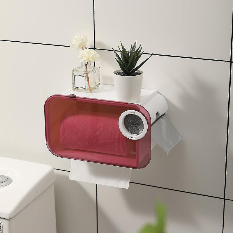 Tissue Box Wall-mounted Tissue Box Garbage Bag Dispenser Storage Rack Bathroom Storage Box