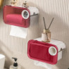 Tissue Box Wall-mounted Tissue Box Garbage Bag Dispenser Storage Rack Bathroom Storage Box