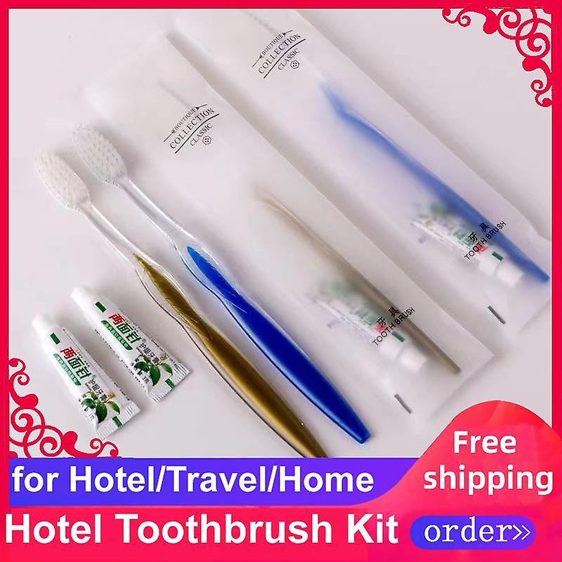 Livraison gratuite fournitures d’hôtel en gros bonne qualité haut de gamme haut de gamme 8.5g brosse à dents [...]