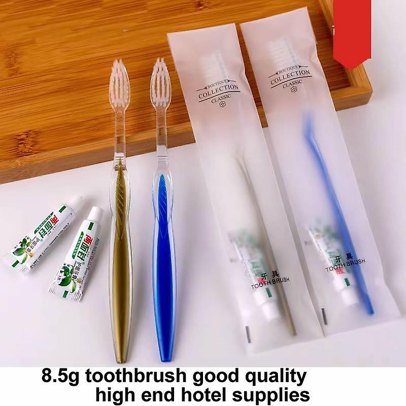 Livraison gratuite fournitures d’hôtel en gros bonne qualité haut de gamme haut de gamme 8.5g brosse à dents [...]