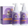 2pcs Teeth Nettoyant Spray pour Chiens et Chats Pet Oral Bad Breath Plaque Remover Spray