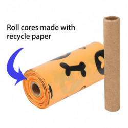 16 Rolls Bones Pattern Biodegradable HDPE+EPI/D2W Pet Dog Poop Waste Bags with Dispenser 16 Rolls Bones Pattern Biodegradable HDPE+EPI/D2W Pet Dog Poop Waste Bags with Dispenser
