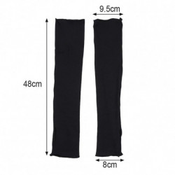 Femmes UV Protection solaire Golf Driving Cover Gants Mitaines Longs Gants de protection solaire