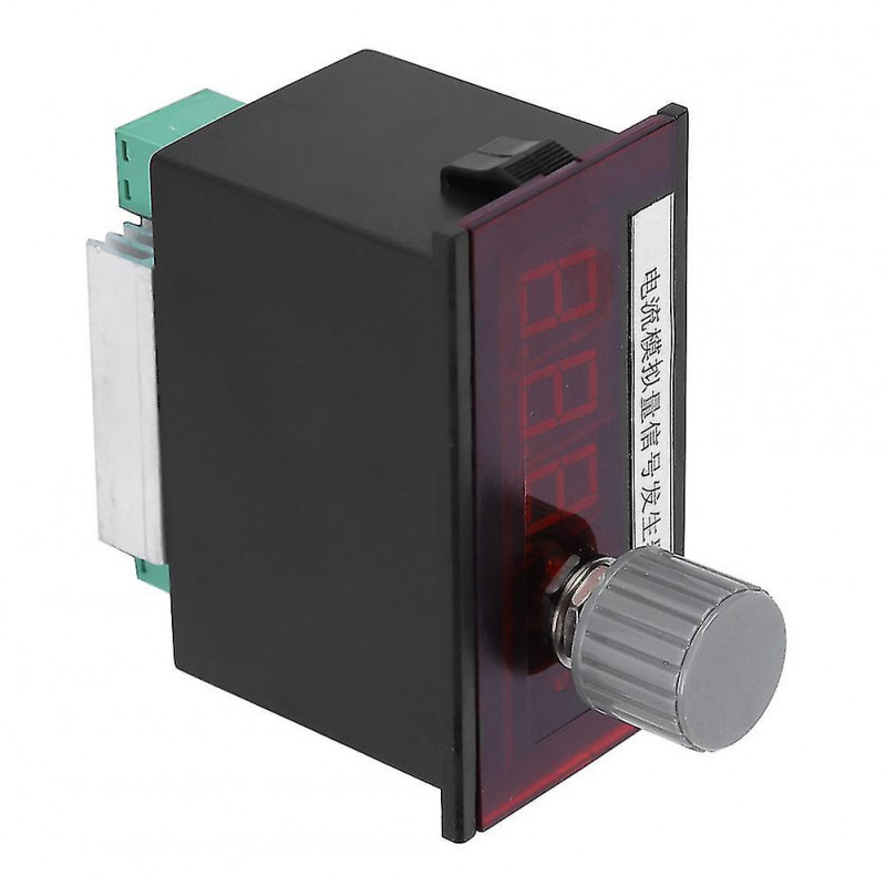Digital display current generator cs4100ma multiturn potentiometer adjustment with large knob