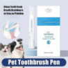 1-3X Pet Toothbrush Pen, Dog Teeth Cleaning Pen, Cat/Dog Tartar Remover for Teeth