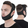 Mentonnière anti-ronflement Mentonnières pour ronflement Ruban médical noir réglable et bandages