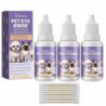 Cat Dog Eye Cleaner Pet Eye Drops Control Tear Stain Remover Wash Eye