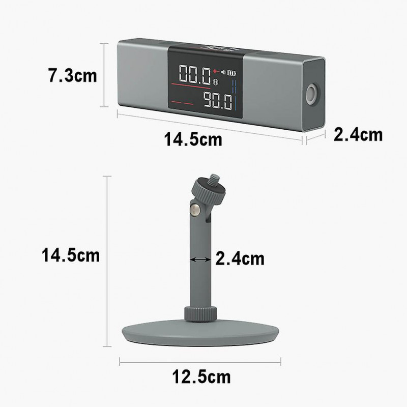 Magnetic Digital Protractor Led Screen Electronic Digital Display Angle Ruler Architectural Decoration Diy [...]