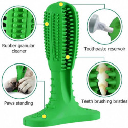 Brosse à dents pour chien Jouet pour le nettoyage des dents de chien, Bâton de brosse à dents pour chien pour les dents