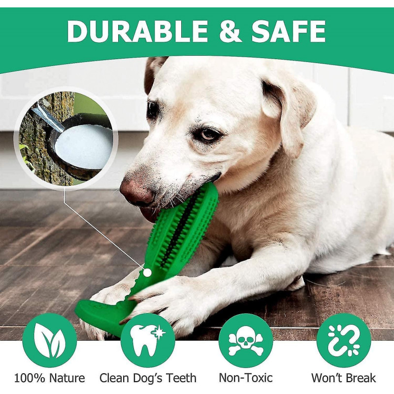 Brosse à dents pour chien Jouet pour le nettoyage des dents de chien, Bâton de brosse à dents pour chien pour les dents