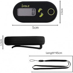 Mini Pedometer Pedometer With Clip And Neck Strap For Running Walking