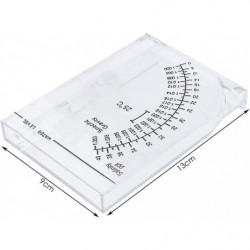 Salinity Tester Sea Specific Gravity Test for Fish Tank Pond Water Saltwater Freshwater Accurate