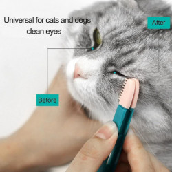 Dog Eye Comb Brush Tear Stain Remover Pack of 2
