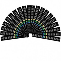 20 Pcs Digital Aquarium Thermometer Adhesive Sticker Color Thermometer Strip For Wine Beer Home Brew Fish Tank