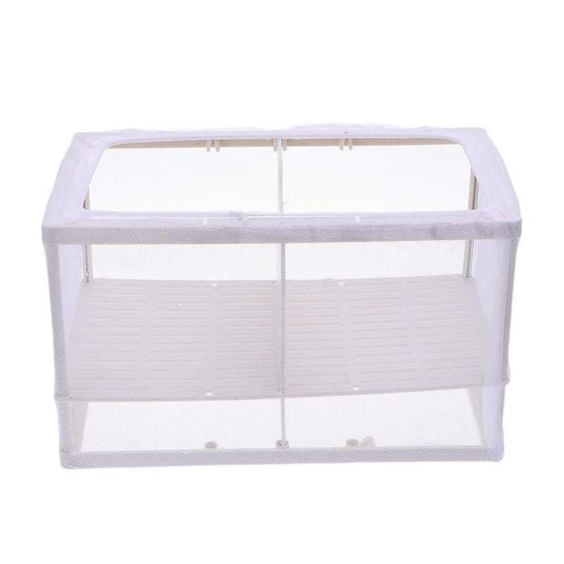 Fish Breeder Net Fry Hatchery Incubator with Suction Cup for Aquarium(Random Color)
