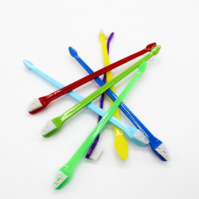 2 Pcs Pet Toothpaste Puppy Toothpaste Pet Dental Care Dog Toothbrush Toothpaste Cat Toothbrush Toothpaste Pet Toothbrush