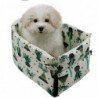 Portable Dog Vehicle Armrest Box Carrier