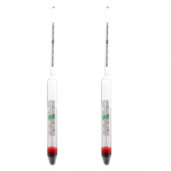 2pcs Fish Tank Accurate Hydrometer Salt Water Salinity Meter Salinimeter Glass Floating Areometer