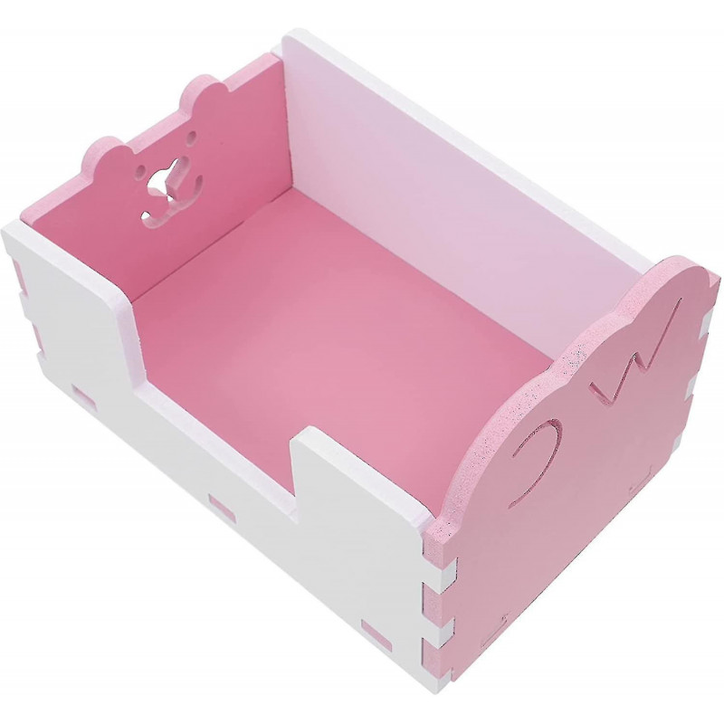 Hamster Toilettes Cochon d’Inde Coin Litière Petit Animal De Compagnie Cage Plateau Pour Chinchilla Furet Rat Rose