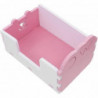 Hamster Toilettes Cochon d’Inde Coin Litière Petit Animal De Compagnie Cage Plateau Pour Chinchilla Furet Rat Rose