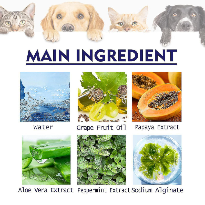 Pet Dental Cares Toothpaste For Dog Cat, Pet Toothpaste Clean Mouth Odor Tartar Tooth Stains, Dog Gum Care Toothpaste