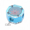 Pc Acrylic Lsj-dbx Digital Octagonal Flow Meter For Water Tank Liquid Cooler