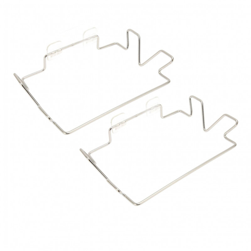 2 Sets Trash Bag Holder Elegant Stylish Strong Load Bearing Rustproof Hanging Rubbish Bag Holder for Kitchen