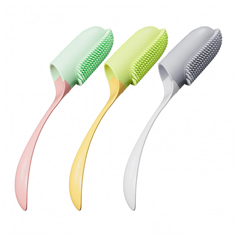 3pcs With Handle Practical Cleaning Finger Fit Dog Toothbrush Dental Care Pet