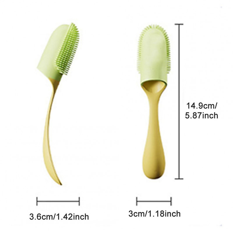 3pcs With Handle Practical Cleaning Finger Fit Dog Toothbrush Dental Care Pet