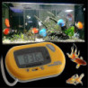 Lcd Digital Fish Aquarium Thermometer Water Terrarium Free Extra Batteries