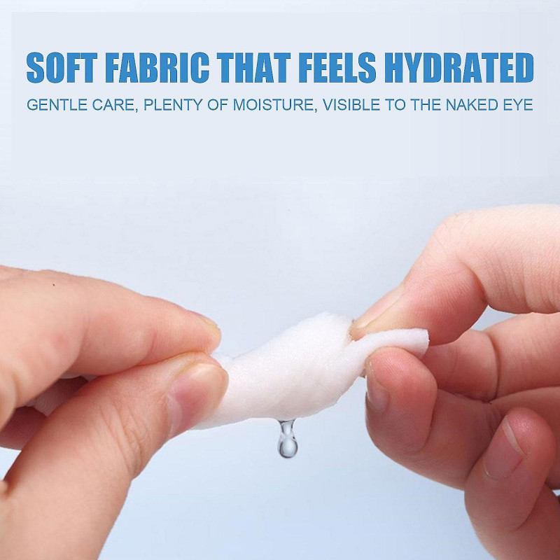 50pcs Dog Cat Puppy Dental Teeth Cleaning Care Wet Wipe Pet Supplies