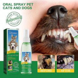 Pet Spray Dog Oral Care Bad Breath Teeth Cleaning Breath Freshener Plaque Remover Breath Cleaning For Pets Dogs [...]