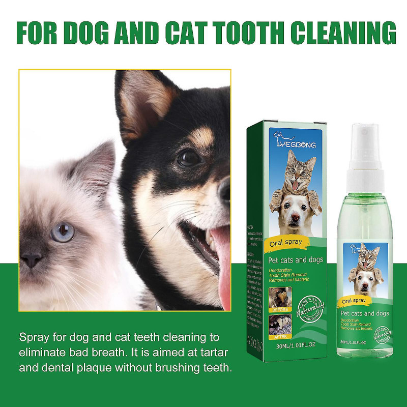 Pet Spray Dog Oral Care Bad Breath Teeth Cleaning Breath Freshener Plaque Remover Breath Cleaning For Pets Dogs [...]