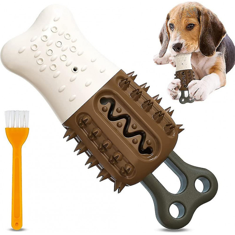 Dog Toothbrush For Heilwiy Small Medium Dogs, Can Be Filled With Water Summer Cool Down Gift