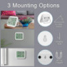 Mini Indoor Thermometer. High Precision Indoor Hygrometer. /switchable. To