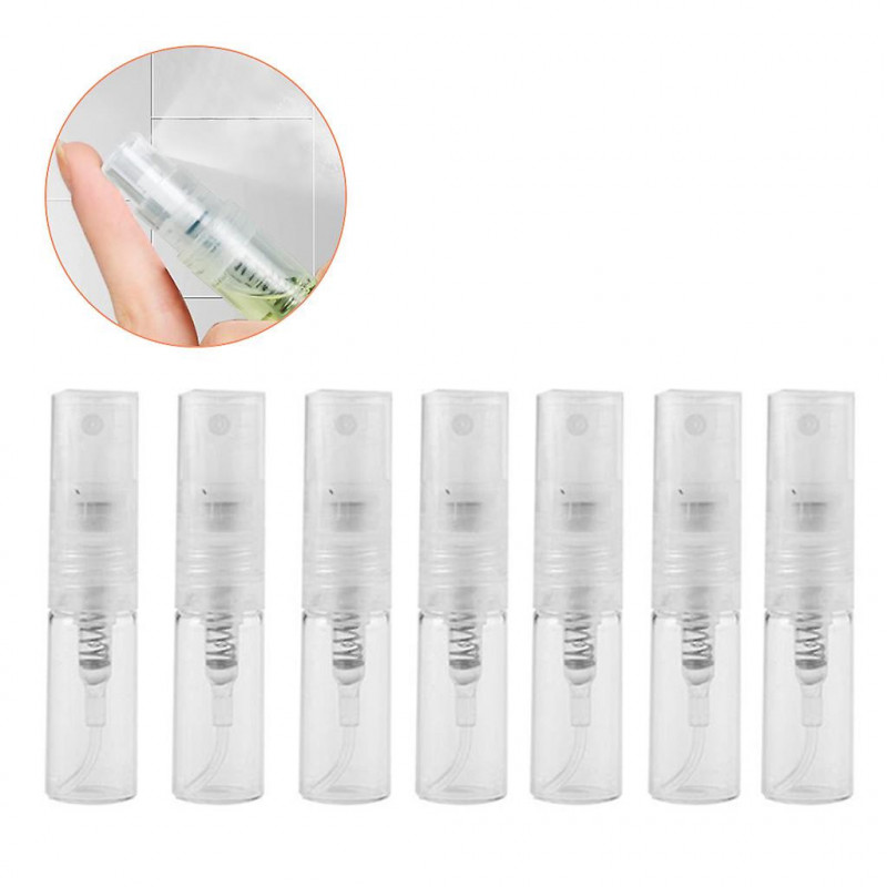 100pcs Refillable Liquid Container Disinfection Atomizer Plastic Empty Bottle